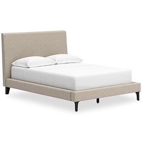 Cielden Upholstered Bed with Roll Slats - Half Price Furniture