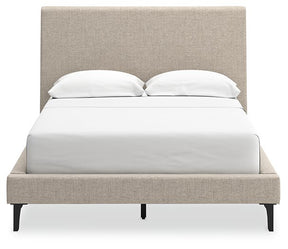 Cielden Upholstered Bed with Roll Slats - Half Price Furniture