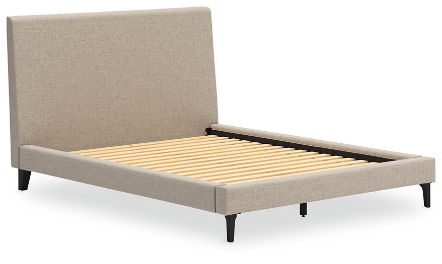 Cielden Upholstered Bed with Roll Slats - Half Price Furniture