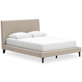 Cielden Upholstered Bed with Roll Slats - Half Price Furniture