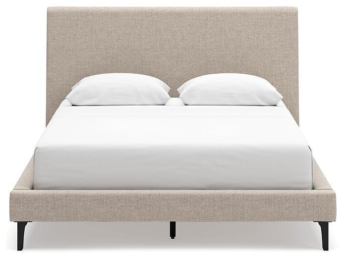 Cielden Upholstered Bed with Roll Slats - Half Price Furniture