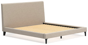 Cielden Upholstered Bed with Roll Slats - Half Price Furniture