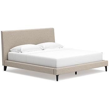 Cielden Upholstered Bed with Roll Slats - Half Price Furniture