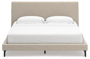 Cielden Upholstered Bed with Roll Slats - Half Price Furniture