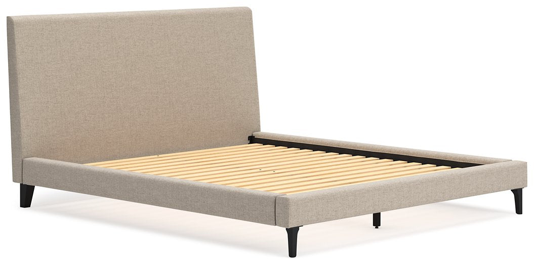 Cielden Upholstered Bed with Roll Slats - Half Price Furniture