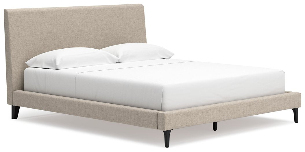 Cielden Upholstered Bed with Roll Slats - Half Price Furniture