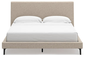 Cielden Upholstered Bed with Roll Slats - Half Price Furniture