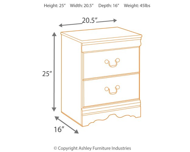 Huey Vineyard Nightstand - Half Price Furniture