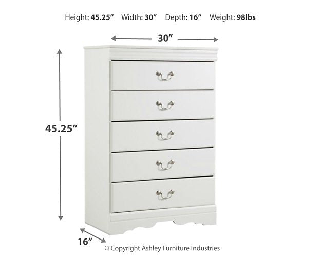 Anarasia Chest of Drawers - Half Price Furniture