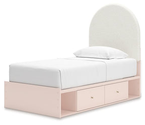 Wistenpine Upholstered Bed with Storage - Half Price Furniture