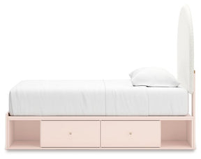 Wistenpine Upholstered Bed with Storage - Bed - Half Price Furniture