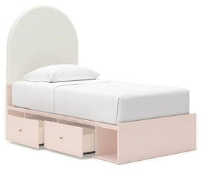 Wistenpine Upholstered Bed with Storage - Half Price Furniture