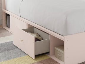 Wistenpine Upholstered Bed with Storage - Half Price Furniture