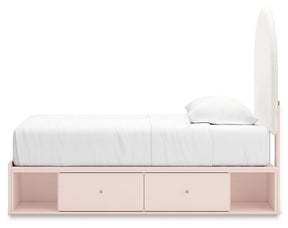 Wistenpine Upholstered Bed with Storage - Half Price Furniture