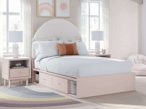 Wistenpine Upholstered Bed with Storage - Half Price Furniture