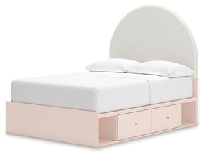 Wistenpine Upholstered Bed with Storage - Bed - Half Price Furniture