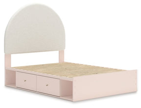 Wistenpine Upholstered Bed with Storage - Bed - Half Price Furniture