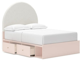 Wistenpine Upholstered Bed with Storage - Bed - Half Price Furniture