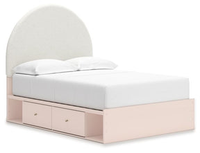 Wistenpine Upholstered Bed with Storage - Bed - Half Price Furniture