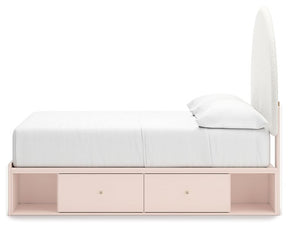 Wistenpine Upholstered Bed with Storage - Bed - Half Price Furniture