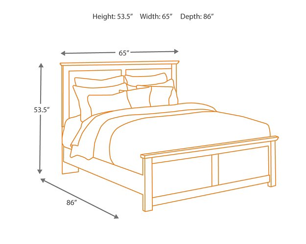 Maribel Bed - Half Price Furniture