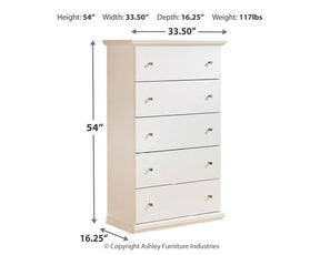 Bostwick Shoals Youth Chest of Drawers - Half Price Furniture