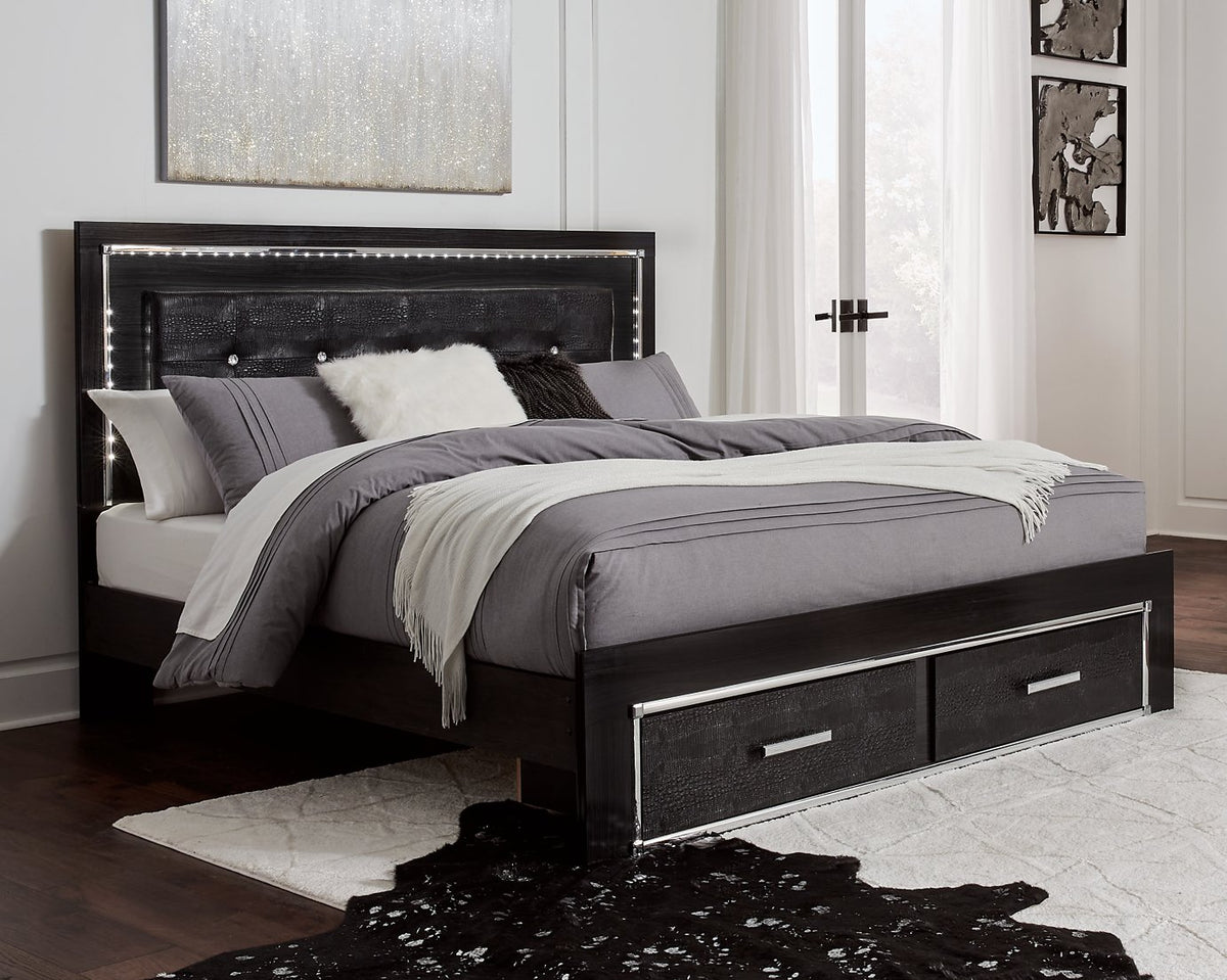 Kaydell Upholstered Bed with Storage - Half Price Furniture