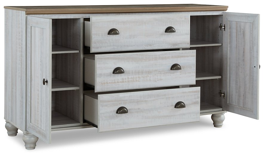 Haven Bay Dresser and Mirror - Half Price Furniture