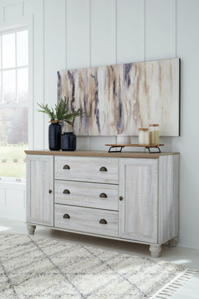 Haven Bay Dresser and Mirror - Half Price Furniture