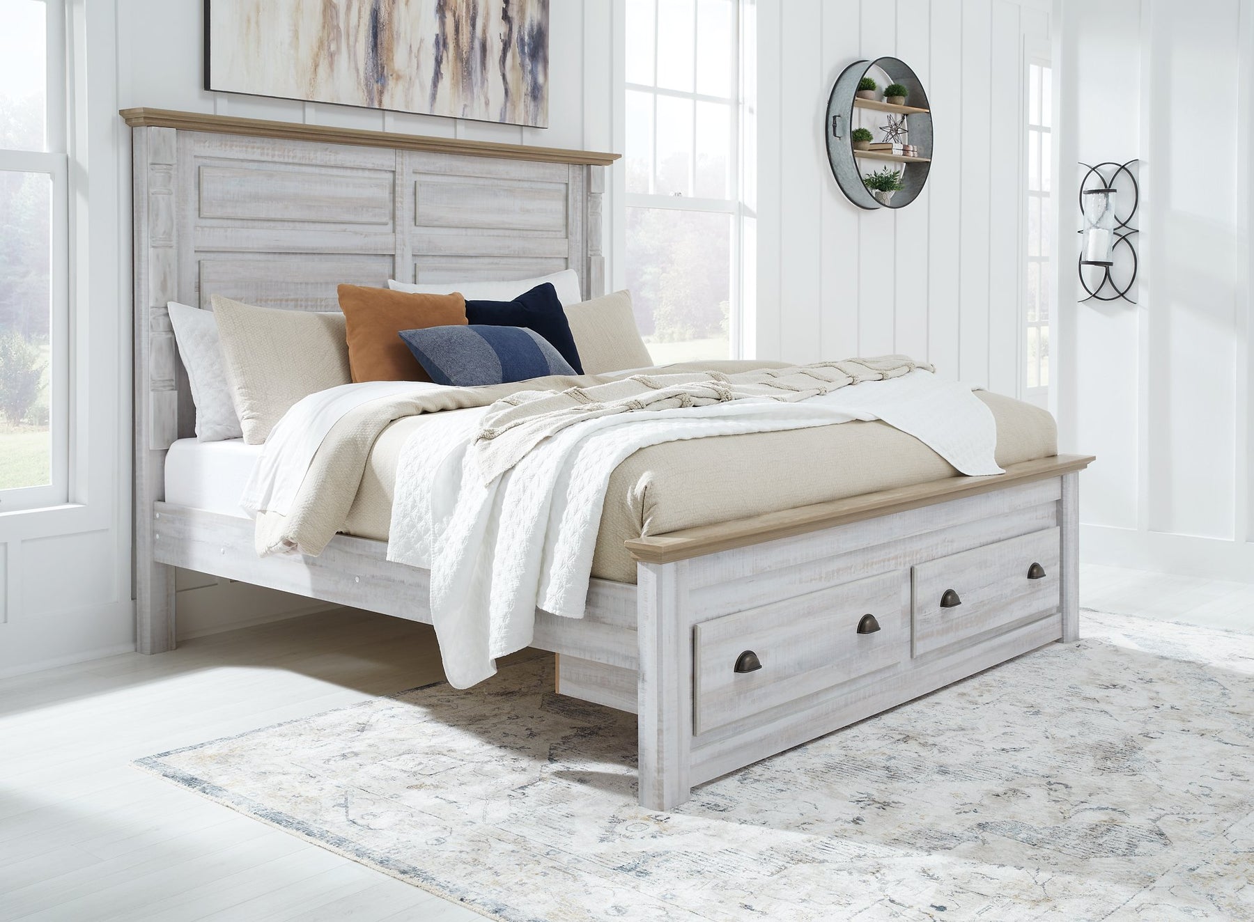 Haven Bay Panel Storage Bed - Half Price Furniture