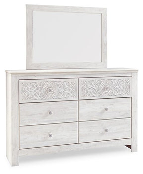 Paxberry Dresser and Mirror Half Price Furniture