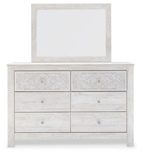 Paxberry Dresser and Mirror - Half Price Furniture