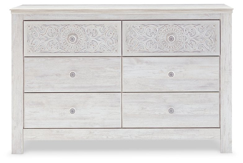 Paxberry Dresser and Mirror - Half Price Furniture