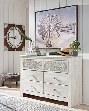 Paxberry Dresser and Mirror - Half Price Furniture