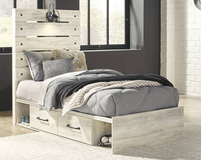 Cambeck Bed with 4 Storage Drawers - Half Price Furniture