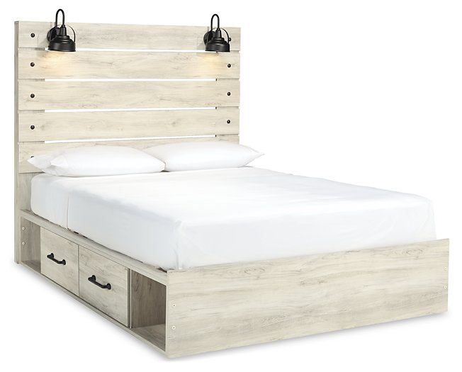 Cambeck Bed with 2 Storage Drawers - Half Price Furniture