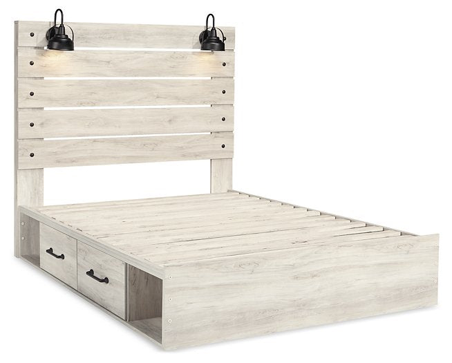 Cambeck Bed with 2 Storage Drawers - Half Price Furniture