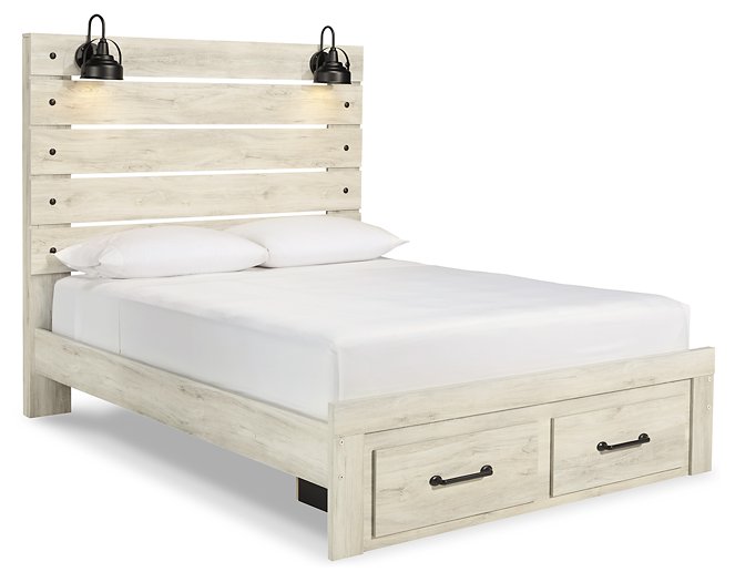 Cambeck Bed with 2 Storage Drawers - Half Price Furniture