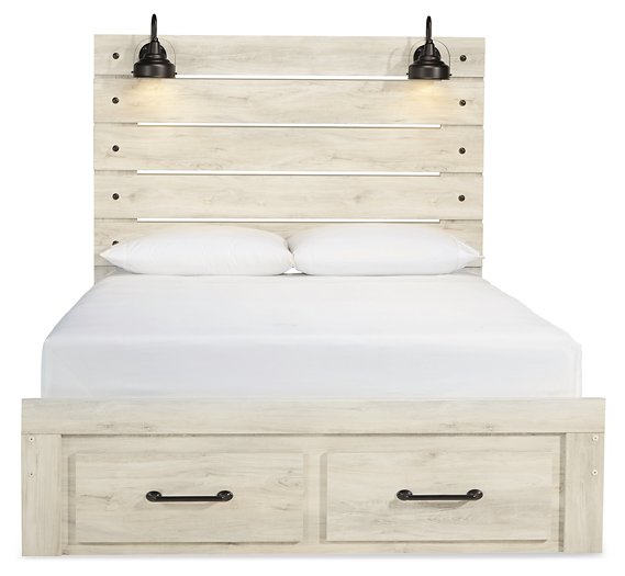 Cambeck Bed with 2 Storage Drawers - Half Price Furniture