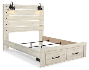 Cambeck Bed with 2 Storage Drawers - Half Price Furniture