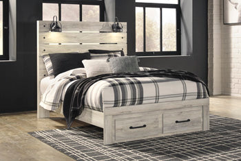 Cambeck Bed with 2 Storage Drawers - Half Price Furniture