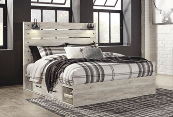 Cambeck Bed with 2 Storage Drawers - Half Price Furniture