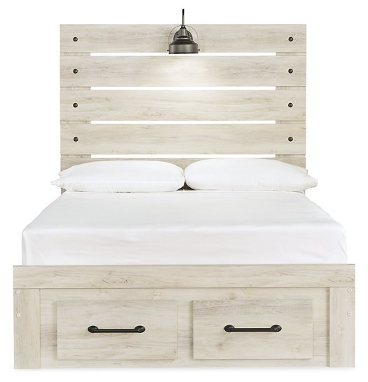 Cambeck Bed with 2 Storage Drawers - Half Price Furniture