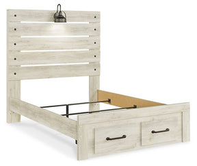 Cambeck Bed with 2 Storage Drawers - Half Price Furniture