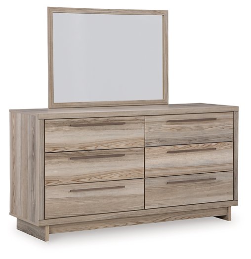 Hasbrick Dresser and Mirror Half Price Furniture