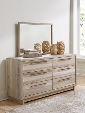 Hasbrick Dresser and Mirror - Half Price Furniture