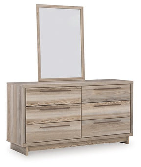 Hasbrick Dresser and Mirror - Half Price Furniture