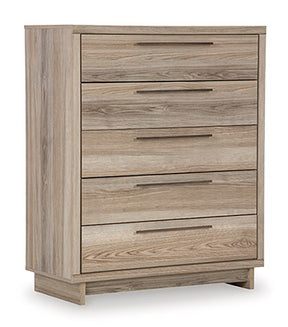 Hasbrick Wide Chest of Drawers - Half Price Furniture