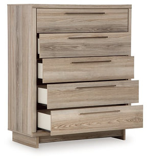 Hasbrick Wide Chest of Drawers - Half Price Furniture