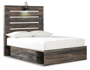 Drystan Bed with 4 Storage Drawers - Half Price Furniture